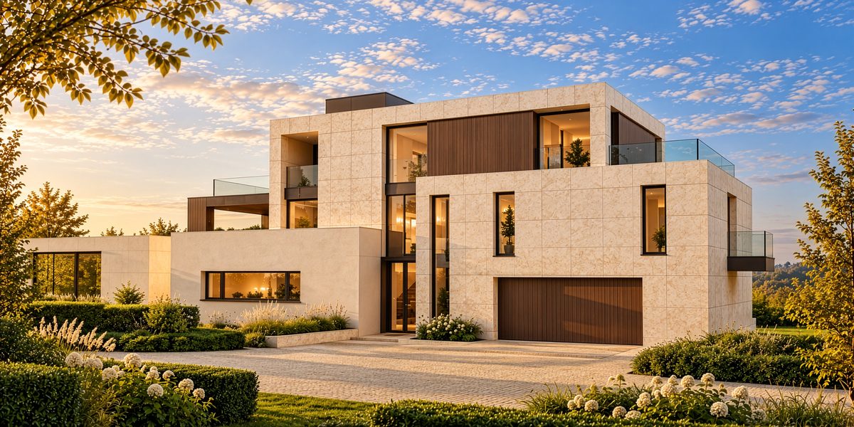 Villa Dudelange, Dudelange – Villa · étude, Gzella Architects (visualisation)